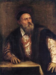 Self-Portrait, ca 1550-1562. Creator: Titian (1488-1576)