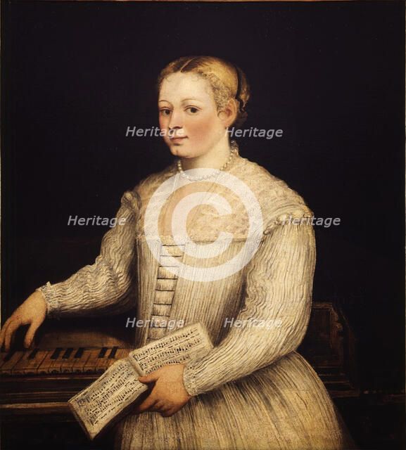 Self-Portrait, ca 1580-1585. Creator: Robusti (La Tintoretta), Marietta (ca 1554/5-1590).