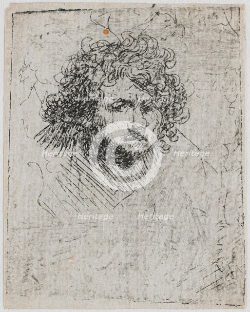Self-Portrait, ca 1626-1629. Creator: Rembrandt van Rhijn (1606-1669).