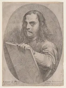 Self-Portrait, ca. 1645. Creator: Pietro Testa