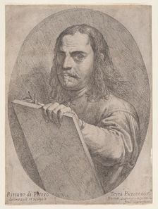 Self-Portrait, ca. 1645. Creator: Pietro Testa