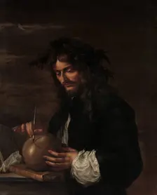 Self-Portrait, ca. 1647. Creator: Salvator Rosa