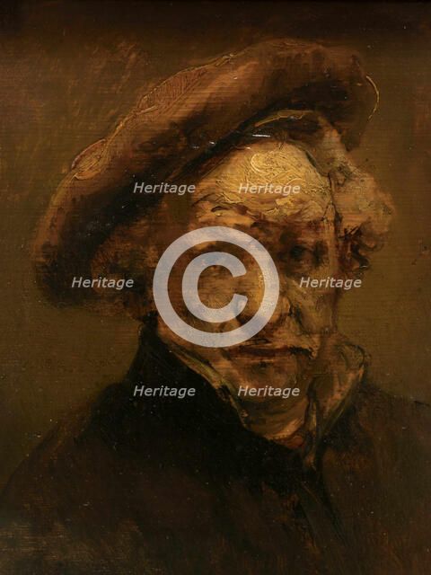 Self-Portrait, ca 1659. Creator: Rembrandt van Rhijn (1606-1669).