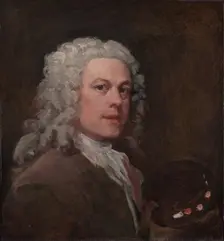 Self-Portrait, ca. 1735. Creator: William Hogarth