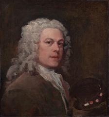 Self-Portrait, ca. 1735. Creator: William Hogarth