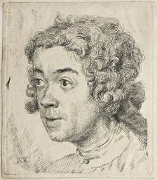 Self-Portrait, ca 1731. Creator: Liotard, Jean-Étienne (1702-1789)