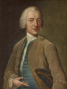 Self-Portrait, ca 1744 . Creator: Ziesenis, Johann Georg, the Younger (1716-1776)