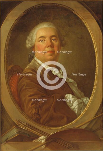 Self-portrait, ca 1760. Creator: Van Loo, Carle (1705-1765).