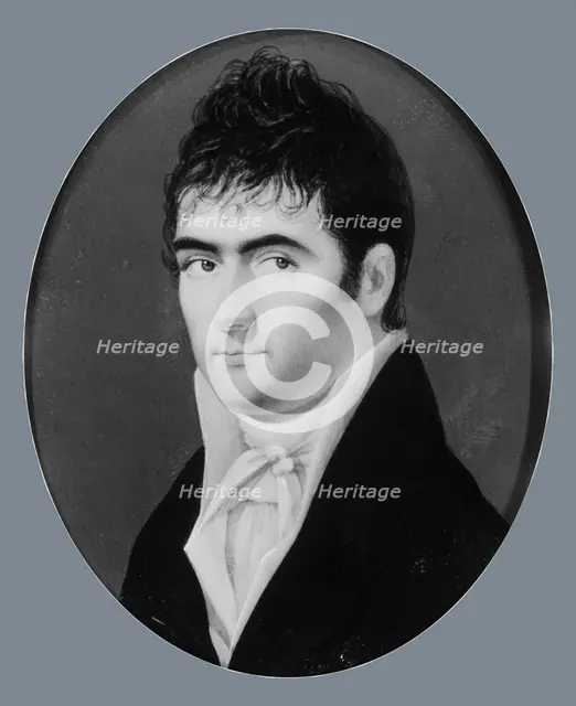 Self-portrait, ca. 1805. Creator: Thomas Gimbrede.