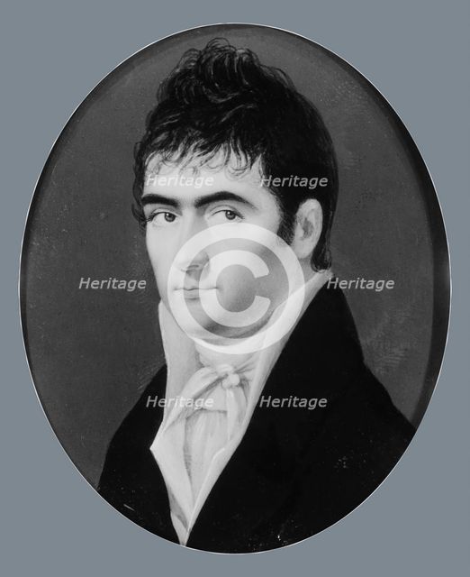 Self-portrait, ca. 1805. Creator: Thomas Gimbrede.