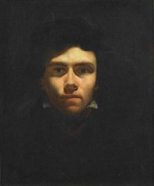 Self-Portrait, ca 1816. Creator: Delacroix, Eugène (1798-1863)