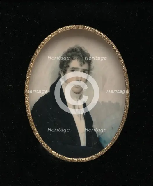 Self-portrait, ca. 1810. Creator: Joseph Wood.