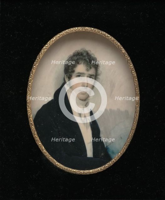 Self-portrait, ca. 1810. Creator: Joseph Wood.