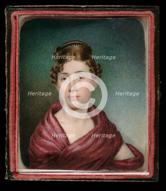 Self-Portrait, ca. 1825. Creator: Sarah Goodridge.
