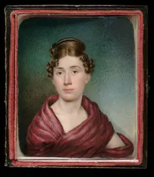Self-Portrait, ca. 1825. Creator: Sarah Goodridge