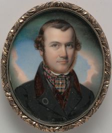 Self-Portrait, ca. 1846. Creator: John Henry Brown