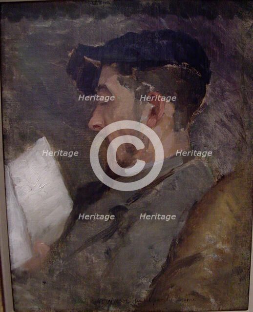 Self-Portrait, ca. 1884-87. Creator: Theodore Robinson.