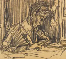 Self-portrait, ca 1905-1906. Creator: Kirchner, Ernst Ludwig (1880-1938)