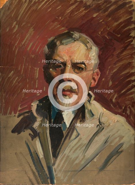 Self-Portrait, ca. 1925. Creator: William de Leftwich Dodge.
