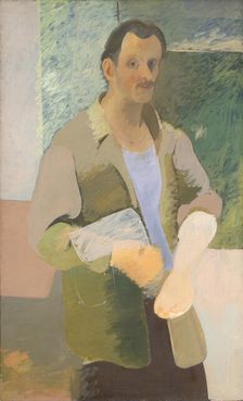 Self-Portrait, ca 1937. Creator: Gorky, Arshile (1904-1948)