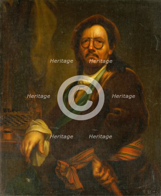 Self-Portrait (Copy by J. Kupecký), 1800-1900. Creators: Unknown, Jan Kupecky.