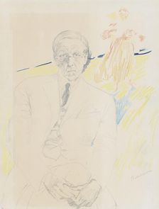 Self-Portrait. Creator: Malyavin, Filipp Andreyevich (1869-1940)