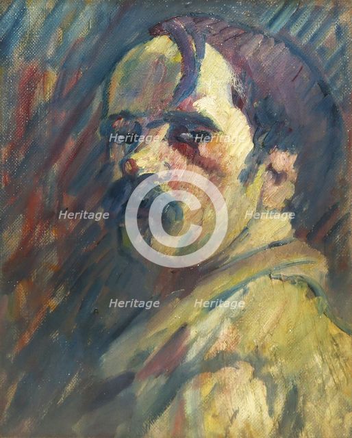 Self-portrait. Creator: Marussig, Piero (1879-1937).