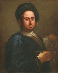 Self-Portrait. Creator: Mazzi (Mazza), Taddeo (active second Half of 17th cen.)