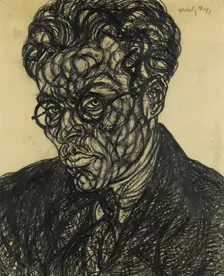 Self-Portrait. Creator: Moholy-Nagy, Laszlo (1895-1946)