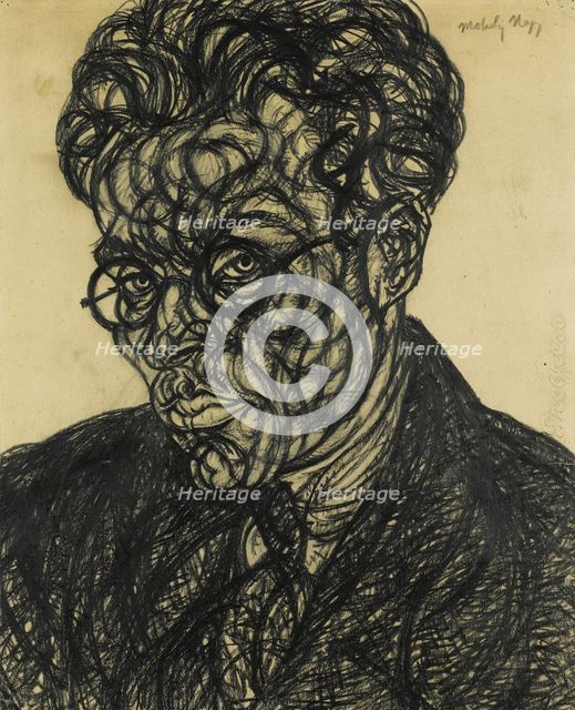 Self-Portrait. Creator: Moholy-Nagy, Laszlo (1895-1946).