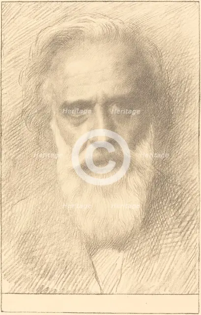 Self-Portrait. Creator: Alphonse Legros.