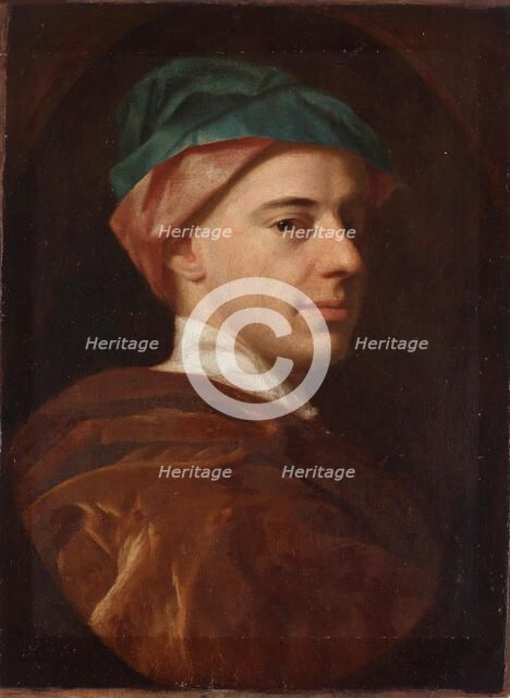 Self-portrait. Creator: Arenius, Olof (1700-1766).