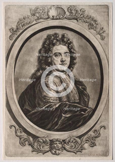 Self-Portrait. Creator: Arnoud van Halen (Dutch, 1673-1732).