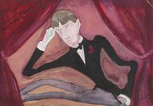 Self-portrait. Creator: Beardsley, Aubrey