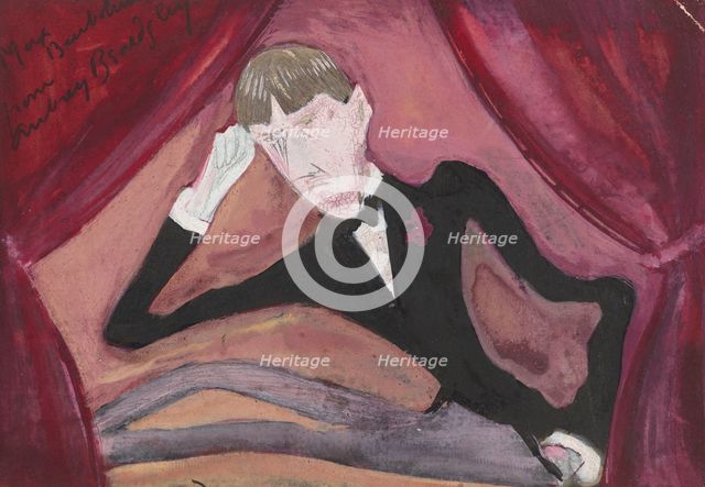 Self-portrait. Creator: Beardsley, Aubrey .