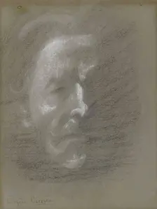 Self-Portrait. Creator: Carrière, Eugène (1849-1906)