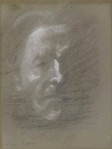 Self-Portrait. Creator: Carrière, Eugène (1849-1906)