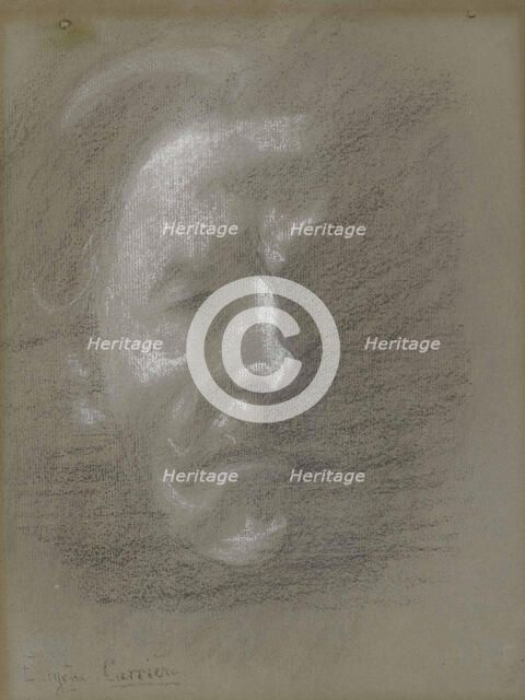 Self-Portrait. Creator: Carrière, Eugène (1849-1906).