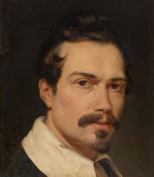 Self-portrait. Creator: De Vigne, Félix (1806-1862)