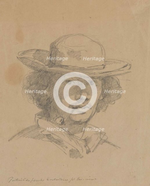 Self-Portrait. Creator: Desboutin, Marcellin Gilbert (1823-1902).