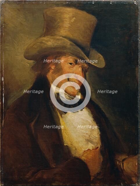 Self-Portrait. Creator: Goya, Francisco, de (1746-1828).