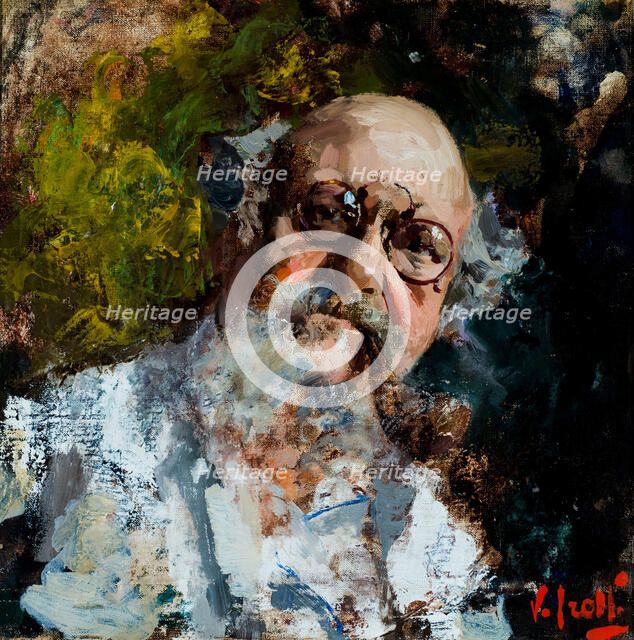 Self-portrait, . Creator: Irolli; Vincenzo (1860-1949).