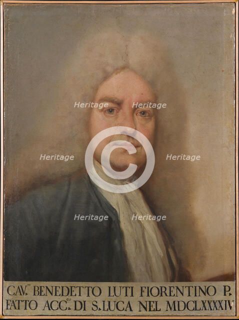 Self-portrait. Creator: Luti, Benedetto (1666-1724).