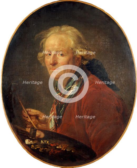 Self-Portrait. Creator: Lépicié, Nicolas Bernard (1735-1784).