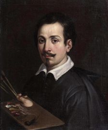 Self-Portrait. Creator: Reni, Guido (1575-1642)