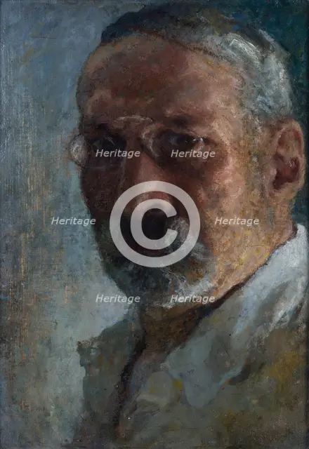 Self-Portrait. Creator: Rietti, Arturo (1863-1943).