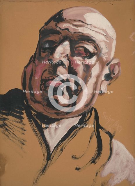 Self-portrait. Creator: Scheiber, Hugo (1873-1950).