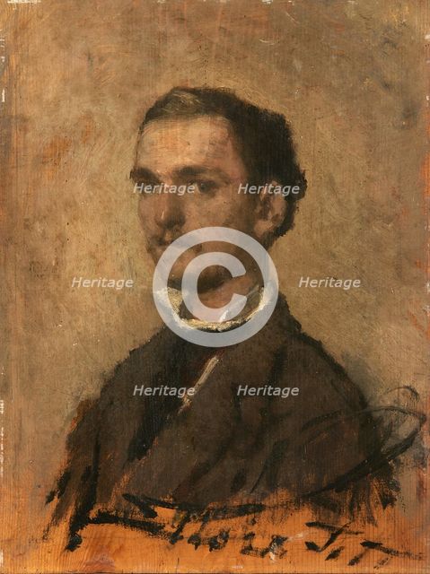 Self-portrait. Creator: Tito, Ettore (1859-1941).
