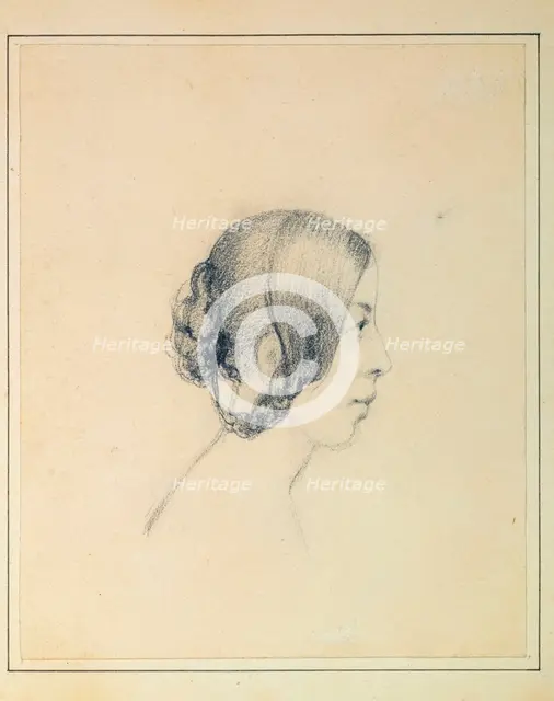 Self-Portrait. Creator: Viardot-García, Pauline (1821-1910).