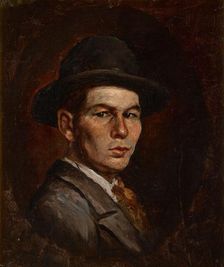 Self-Portrait, date unknown, c1880s. Creator: John Ottis Adams